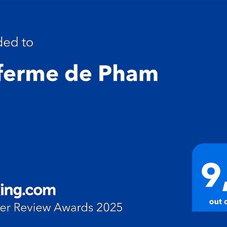 Bed and Breakfast La Ferme De Pham Belberaud Exterior foto