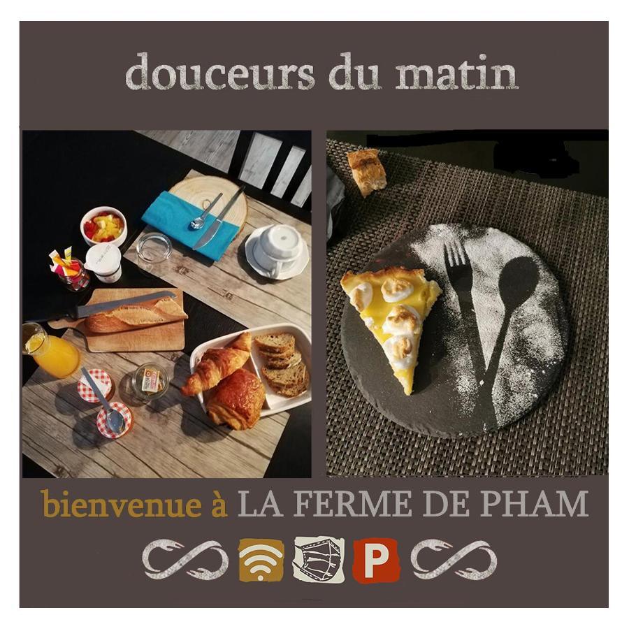 Bed and Breakfast La Ferme De Pham Belberaud Exterior foto