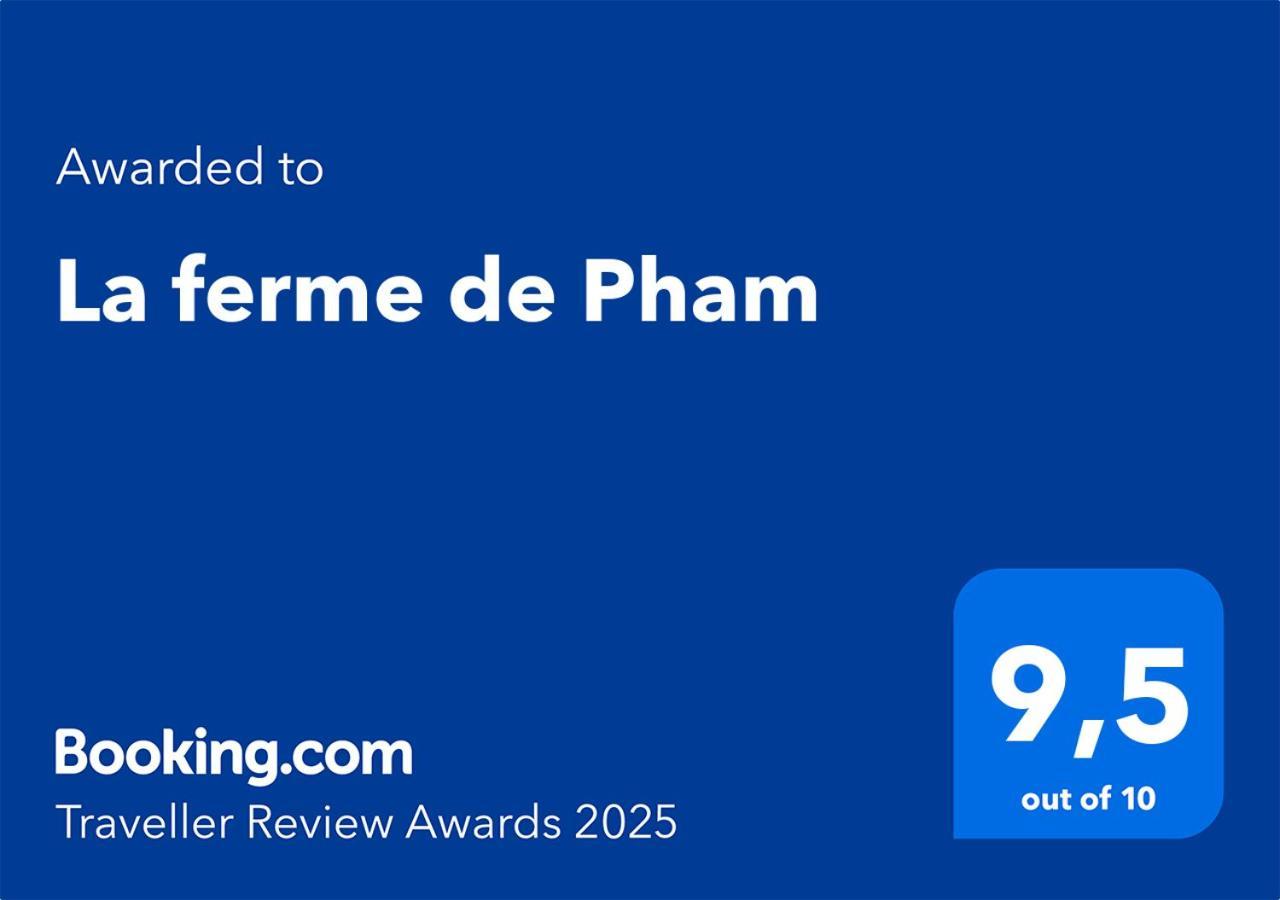 Bed and Breakfast La Ferme De Pham Belberaud Exterior foto